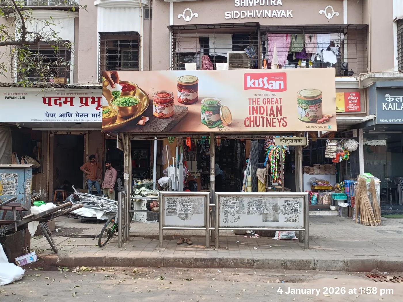 Five9 Media bus queue shelter campaign in Mumbai