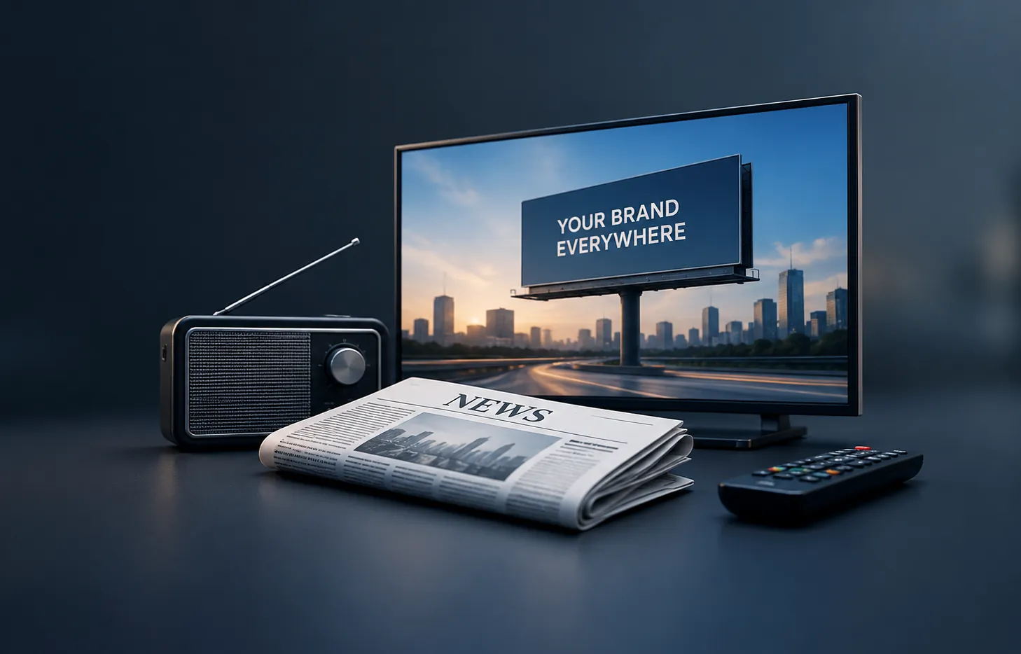 Five9 Media ATL advertising across television, radio and print