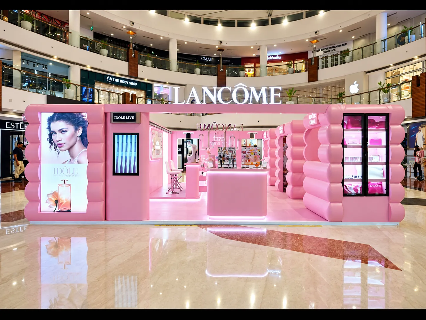 Five9 Media mall BTL brand activation