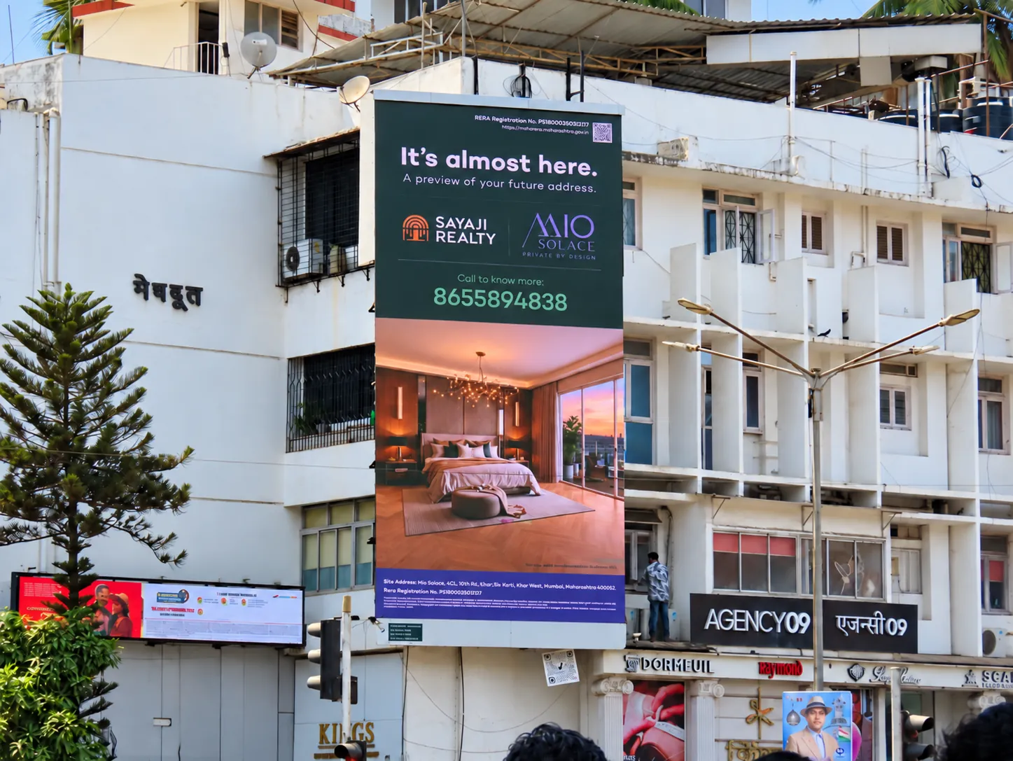Five9 Media billboard advertising campaign in Mumbai